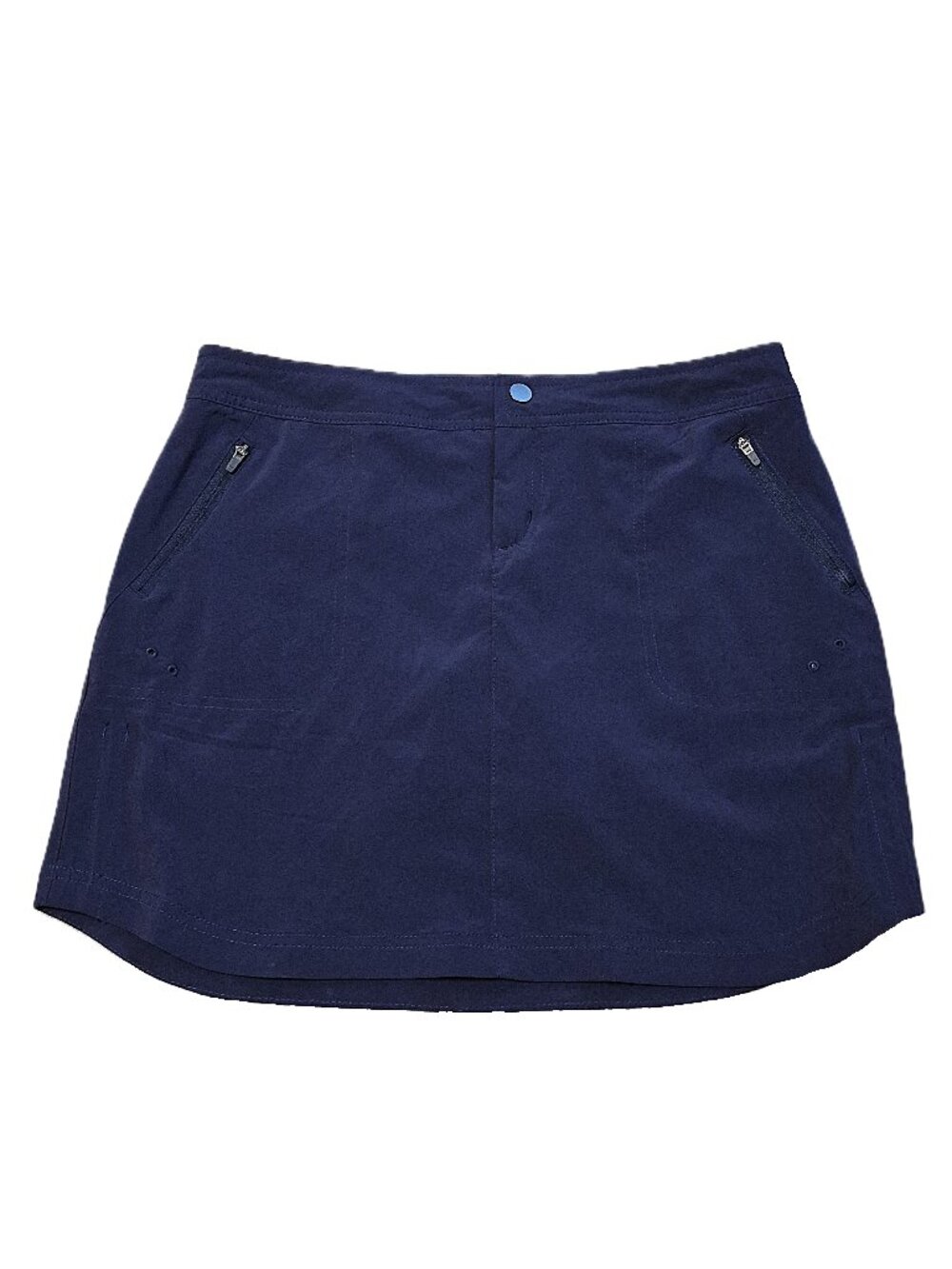 Title Nine Navy Rogue Skort Skirt Women's Sz 4 Built-In Shorts Outdoors Hiking